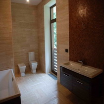 Ремонт ванной комнаты под ключ фото и цены Москва